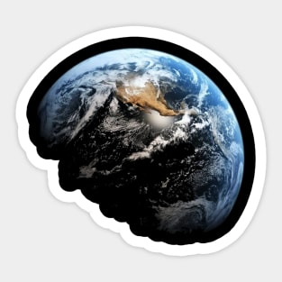 The Space Earth Sticker